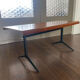 Teak and metal coffee table by Friso Kramer for Auping 1960s