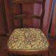 Set of 2 wooden chairs