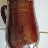 Pot à lait en grès petit-déjeuner