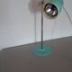 Turquoise blue articulated lamp