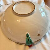 Art deco barbotine fruit bowl dish