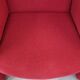 Vintage Artifort Design Armchair Model Ben in Sturdy Red Fabric