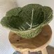 Cabbage barbotine salad bowl