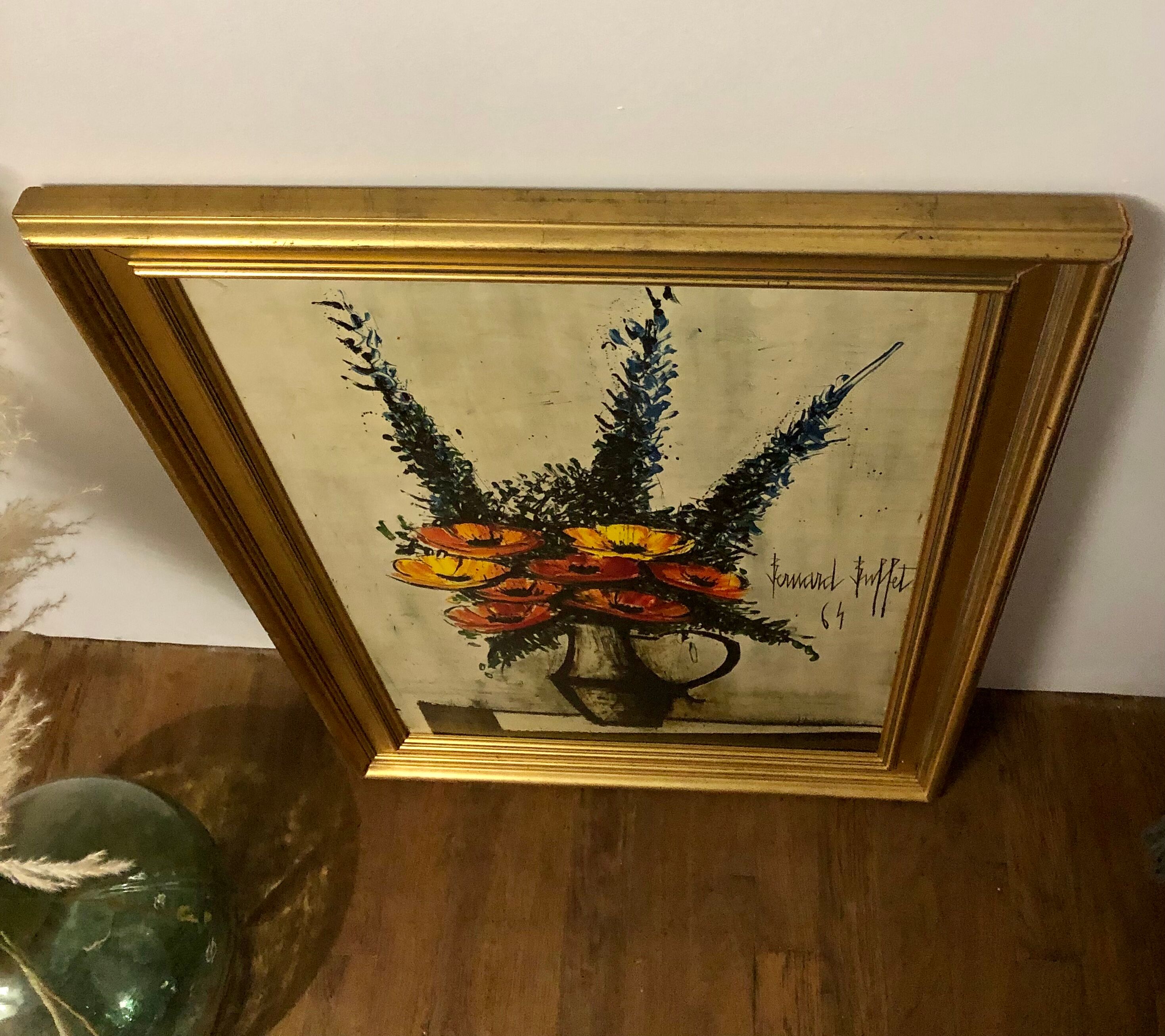 Reproduction of Les Popots by Bernard Buffet