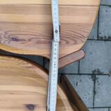 3chairs in pine by Antti Nurmesniemi