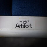 Pair of F598 Groovy chairs by Pierre Paulin for Artifort, Netherlands, 1970s