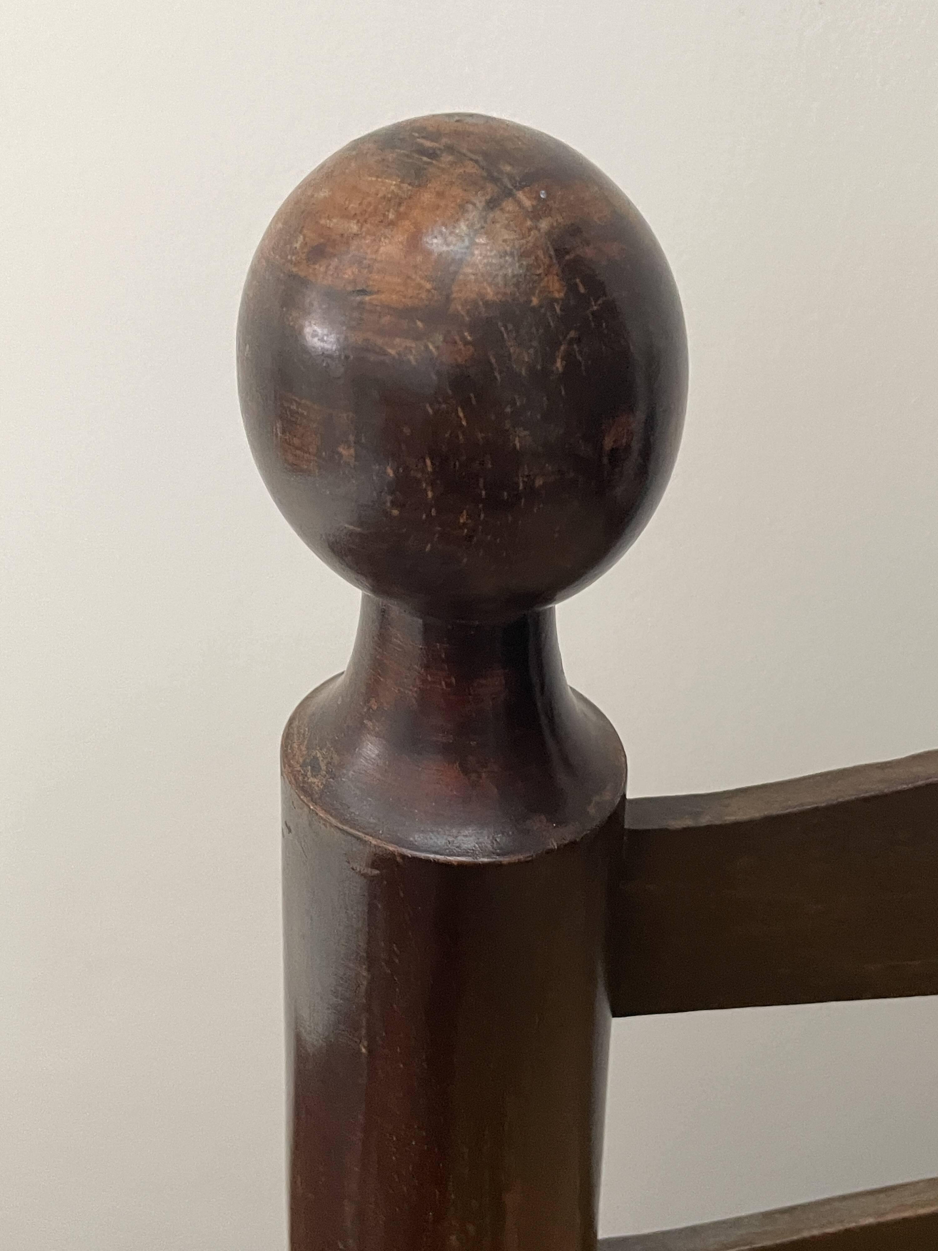 Brutalist low chair attributed to Charles Dudouyt, around 1940.