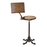 Adjustable Victorian reading or music table Leveson & Son metal