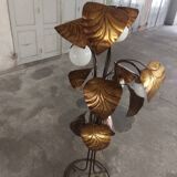 Floor lamp rhubarb leaf 70s