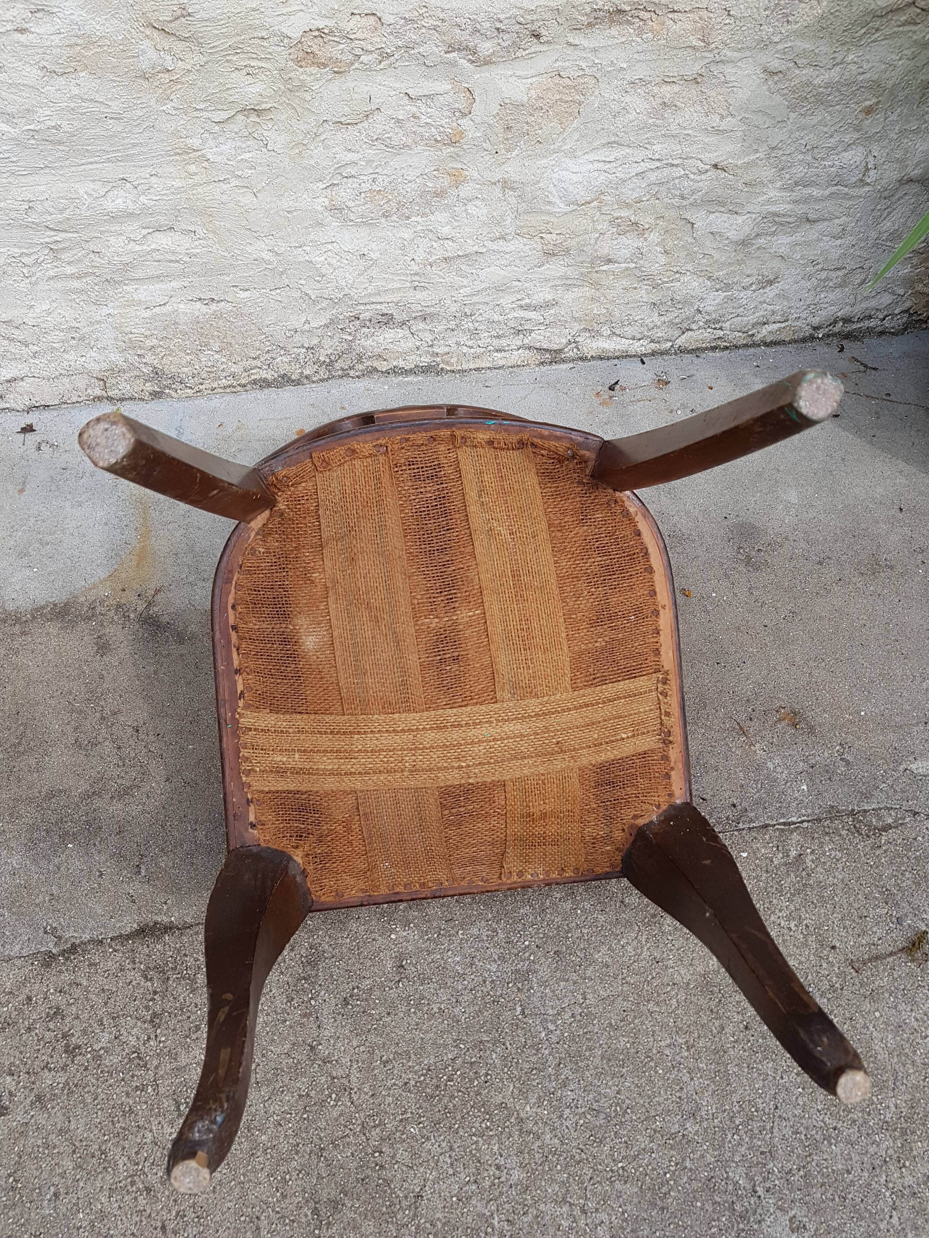 Old vintage Chair in sky