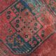 Carpet old Afghan Turkmen 152x230 cm