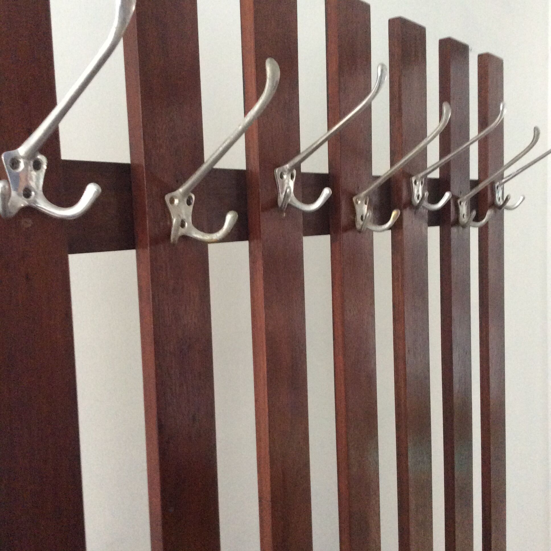 Vintage 60s wardrobe with bench and shoe furniture