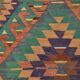 Multicolor Geometric Style Designer Kilim Rug, 181x291 Cm (5'11"x9'7" ft)