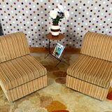 Pair of vintage armchairs 1970s