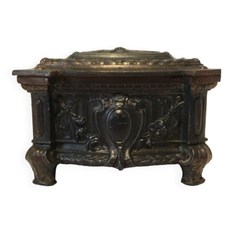 Bronze jewelry box nineteenth century