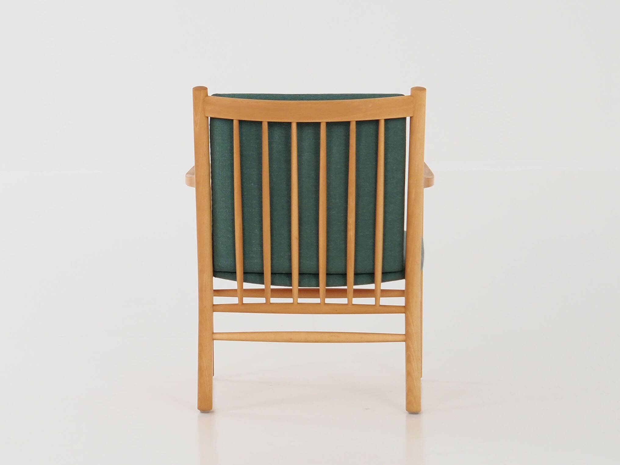 Beech armchair, Danish design, 1970s, designer: Erik Ole Jørgensen, manufacture: Tarm Stole & Møbelf