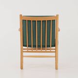 Beech armchair, Danish design, 1970s, designer: Erik Ole Jørgensen, manufacture: Tarm Stole & Møbelf