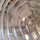 Glass ceiling lamp 60s