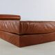 Scarce dutch design all leather daybed by Martin Visser for Spectrum Hollan