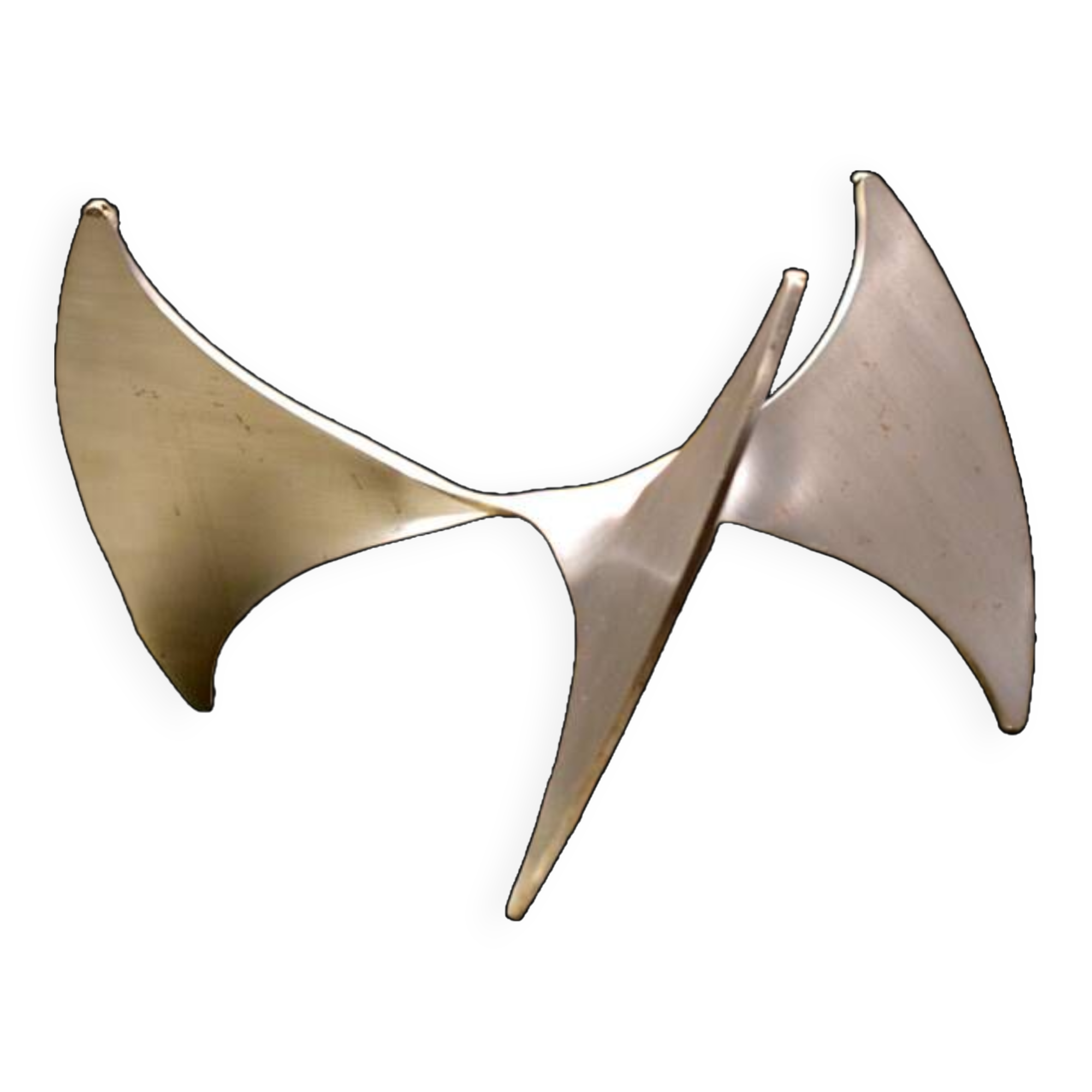 Table Basse Propeller en Verre par Knut Hesterberg pour Ronald Schmidt, 1960s