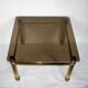Brass coffee table, 1960s