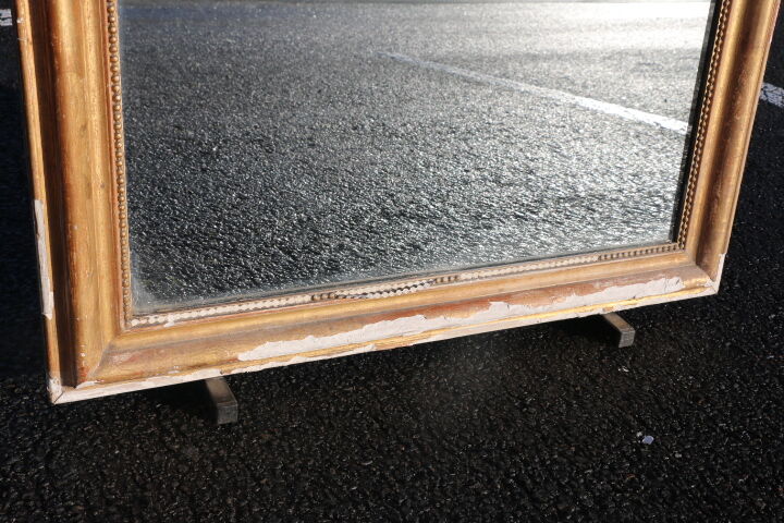 Mirror Golden old 140 * 94mm