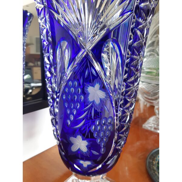 Lorraine crystal vase | Selency