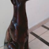 Greyhound statue from the early 20th century