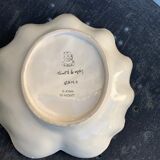 Hand-painted small maraîchine fruit cup signed by Henry Simon vintage