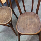 Ensemble d'une table et 4 chaises de bistrot