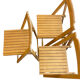 Wooden folding chair