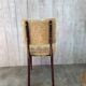 Chaise moumoute vintage