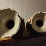 Paire de vase ancienne japonais Satsuma