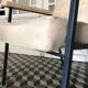 Vintage skai heater chair
