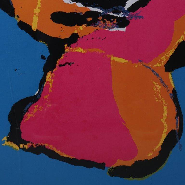 Sérigraphie Karel Appel « Animal » des années 1970 en provenance des Pays-Bas