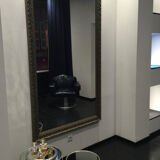 Gilded wall mirror custom frame creation