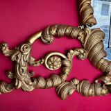 19th Century Florentine Eclectic Gilt Wood Mirror with Cinematic Provenance, 1890s