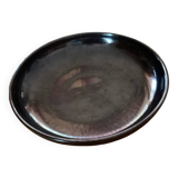 Ceramart black round dish