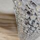 Vintage wall lamp Glashutte Limburg bubble glass texture (60s)