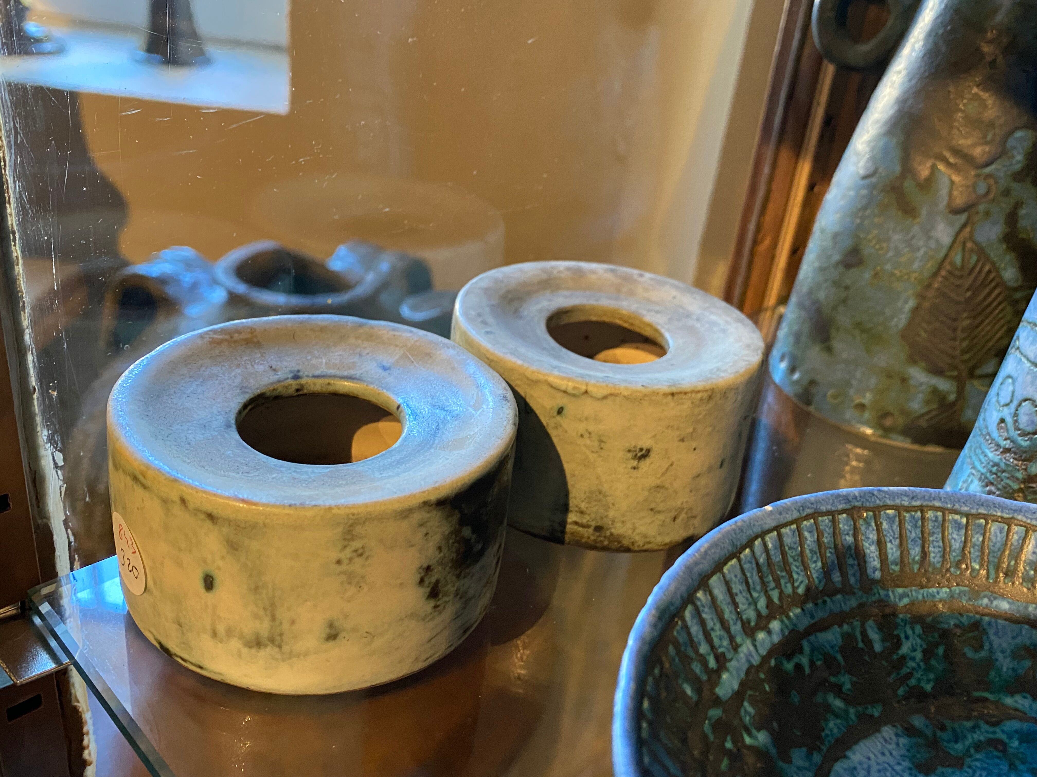 Pair of Jacques Blin candlesticks