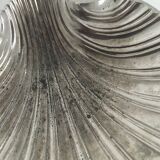 Silver scallop ashtray