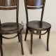 Set of 4 TON wooden dining chairs, 20th century, Czechoslovak, 90 × 46 cm