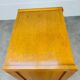 Chest of drawers chiffonnier feet compass 50s blond wood