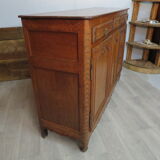 High sideboard in solid oak