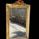 Large mirror/19th-century wooden frames, gilded.