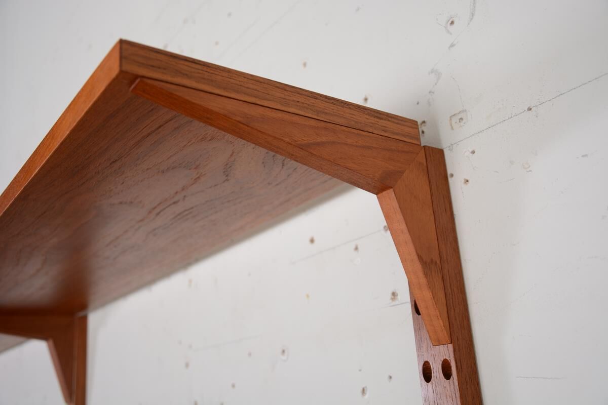 Vintage modular wall system by Poul Cadovius