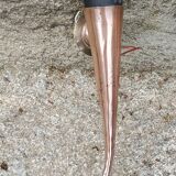 Pair of vintage 50s copper and metal wall lights