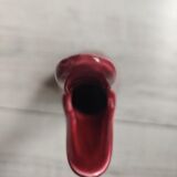 Scandinavian red ceramic vase by gunnar nylund for rorstrand - 1960