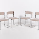 Set of 4 Italian dining chairs 1960