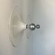 Pair of vintage wall lights, white lacquered metal, Italy 1970.
